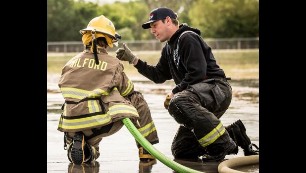 Nebraska Fire School. Photo by Taylor Anderson.